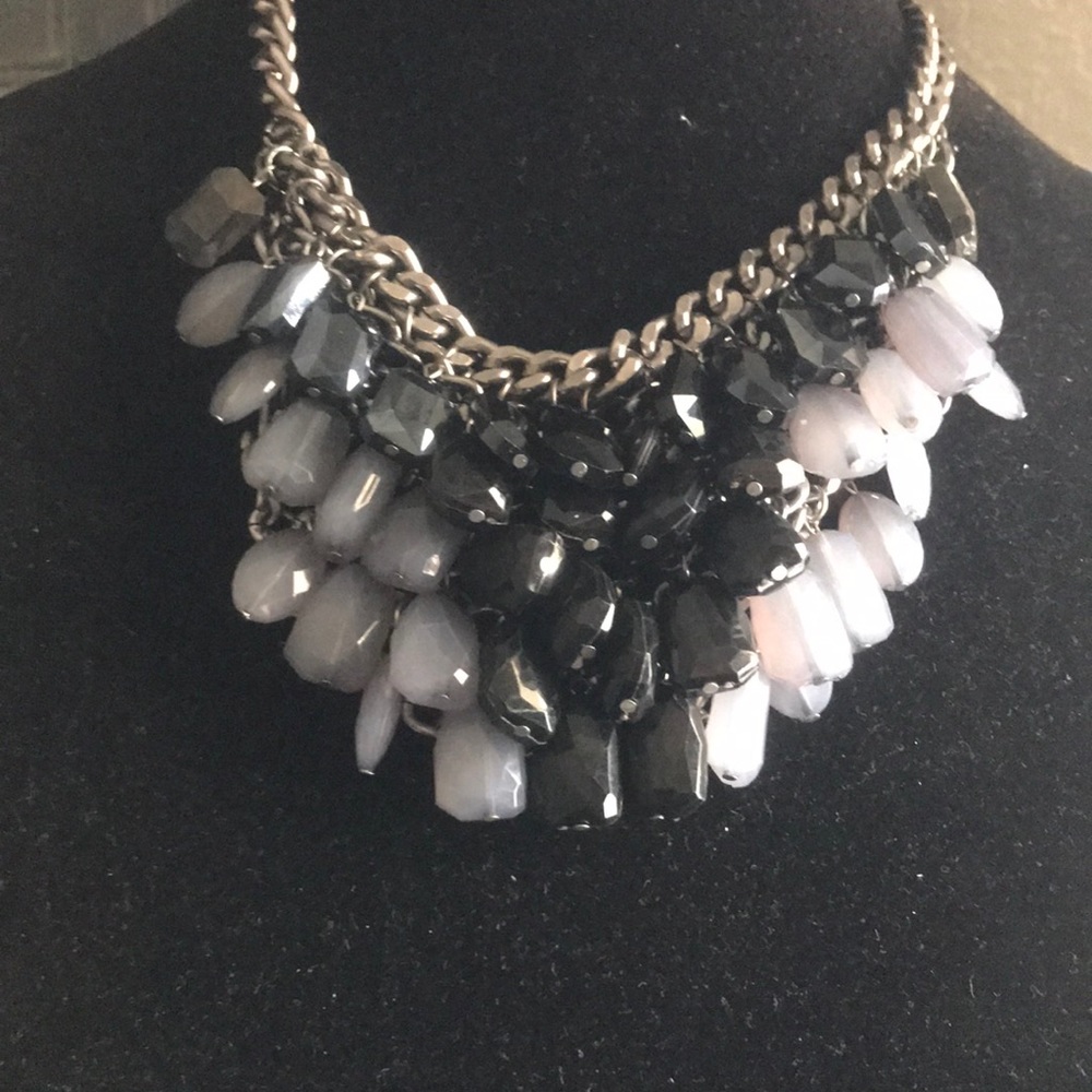 Statement Necklace Black
